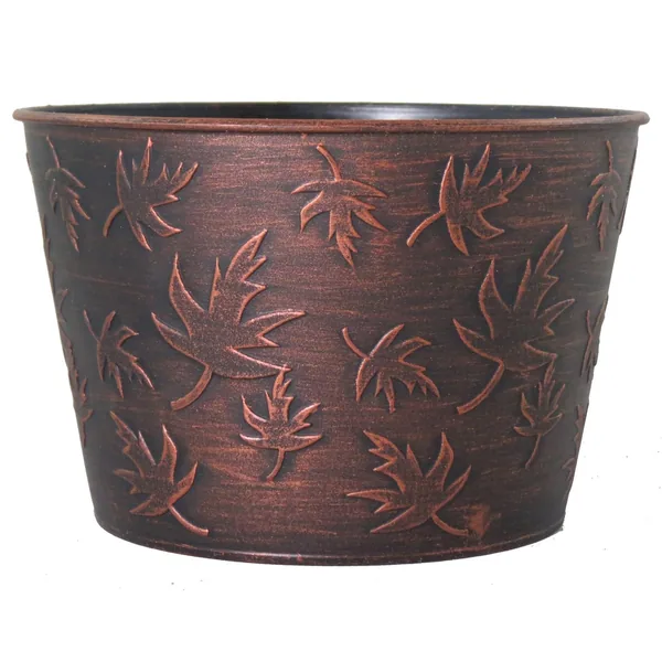 Grower Select 08.00 Fall2 Cover Pot Black / Copper — Case of 124