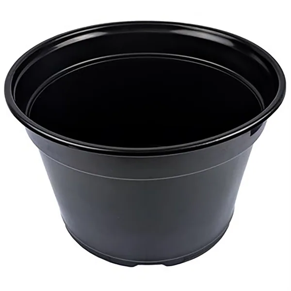 Grower Select 9in Coex Mum Pan, Black, 1.26 gal (Pallet of 3160)