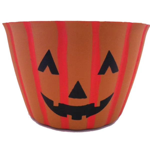 Grower Select 09.00 Little Harv Pumpkin Cover Pot With Face — Case of 90