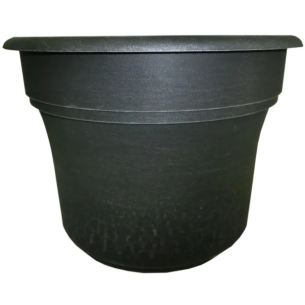 Grower Select 10.00 Orbit Pot Black / Silver 1.91gal - 10.375in x 7.625in H (Case of 48)