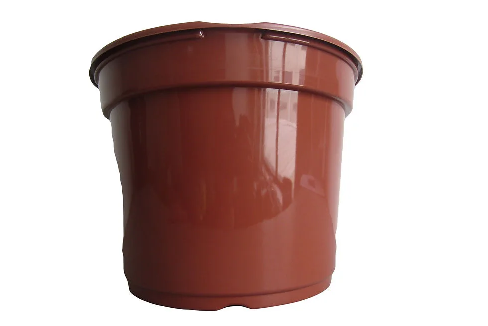Grower Select 11.50 Brenda Pot Brown — Case of 46 - Image 2