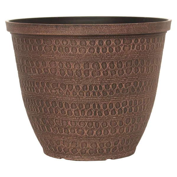 Grower Select 12.00 Ashbridges Planter Chestnut 3gal - 12in OD x 9.6in H (Case of 31)