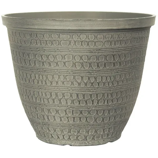 Grower Select 12.00 Ashbridges Planter Shaded Greystone 3gal - 12in OD x 9.6in H (Case of 31) - Image 2