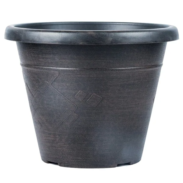 Grower Select 12.00 Beth Pot Red Wash 11.5 Liter 3.04gal - 13.11in OD x 10.24in H (Case of 24)
