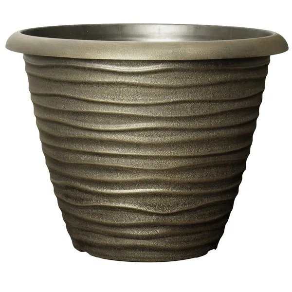 Grower Select 12.00 Dune Planter Brushed Champagne — Case of 35