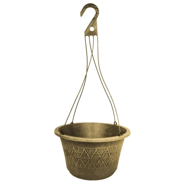 Grower Select 12.00 Laci2 Hanging Basket ACP Aged Cappuccino (Case of 36)