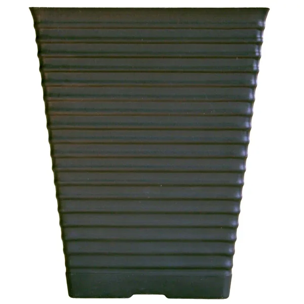 Grower Select 12.25 Square Sloan 915 Tall Rib Black — Case of 15