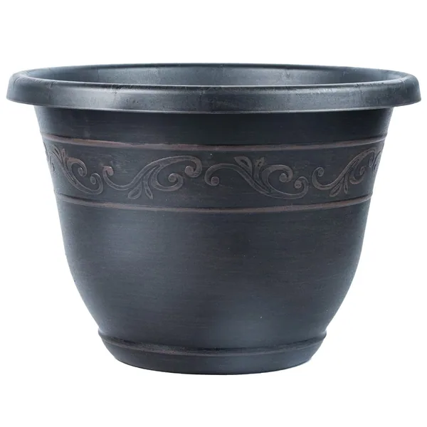 Grower Select 14.00 Kacey Planter Red Wash 18 Liter 4.76gal - 15.98in OD x 11.22in H (Case of 24)