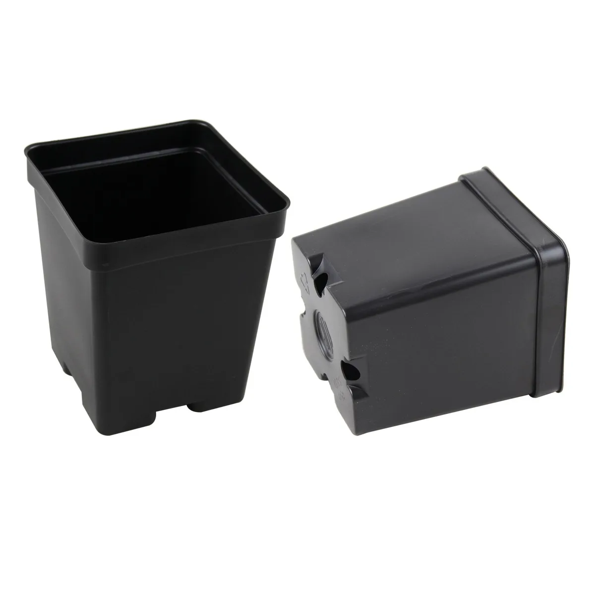 Grower Select 14.00 Roll Rim Pot Black / Silver - Image 2