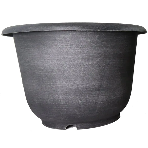 Grower Select 14.00 Roll Rim Pot Black / Silver