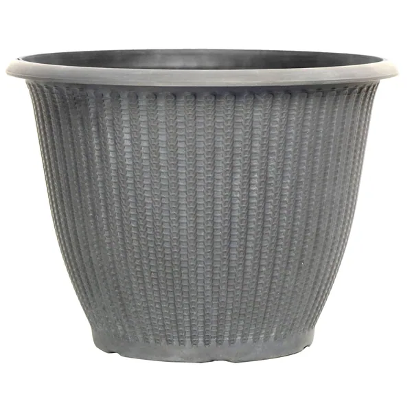 Grower Select 16.00 Piper Planter Antique White 5.7gal - 16.5in OD x 11.8in H — Case of 40