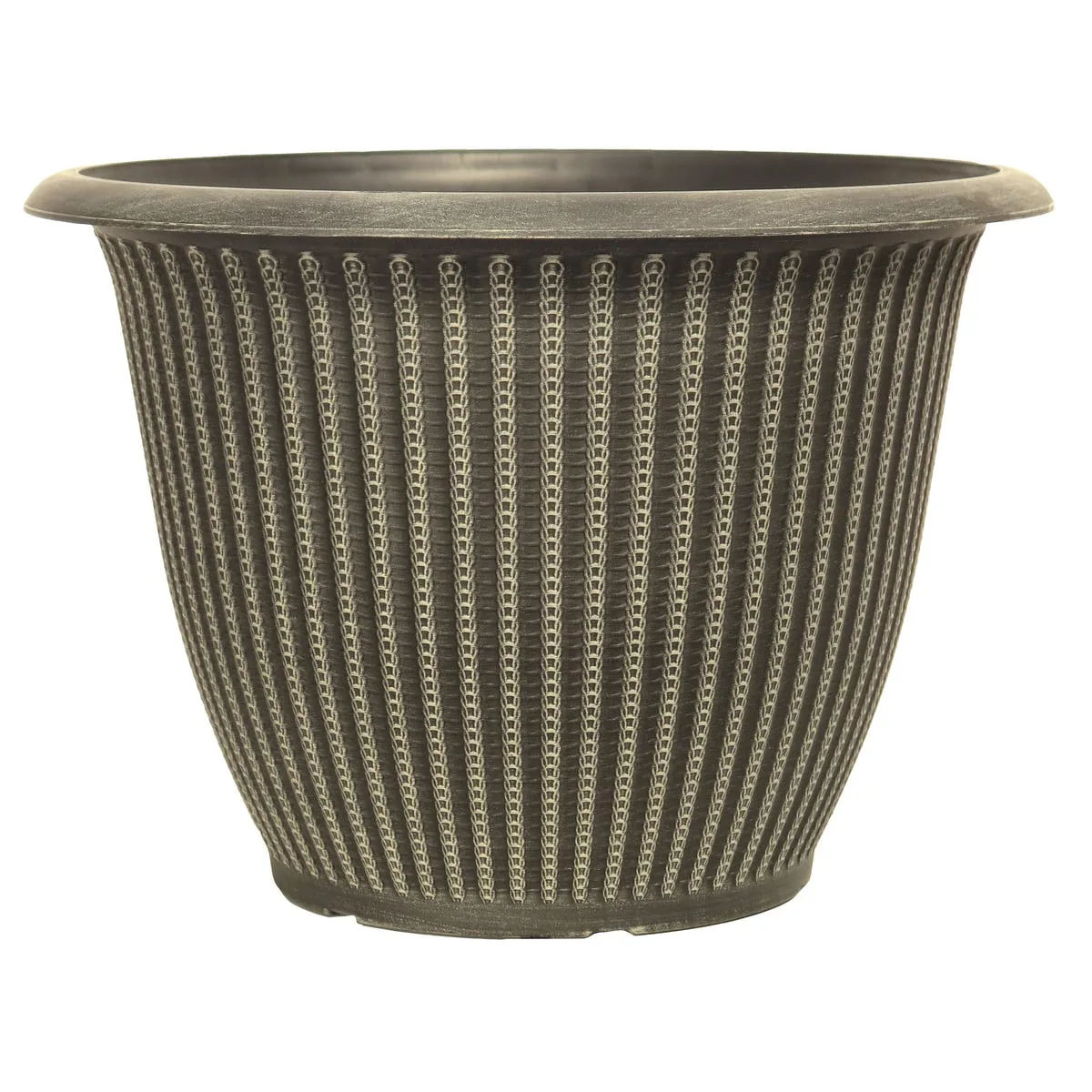 Grower Select 16.00 Piper Planter Brushed Champagne 5.7gal - 16.5in OD x 11.8in H — Case of 40 - Image 2