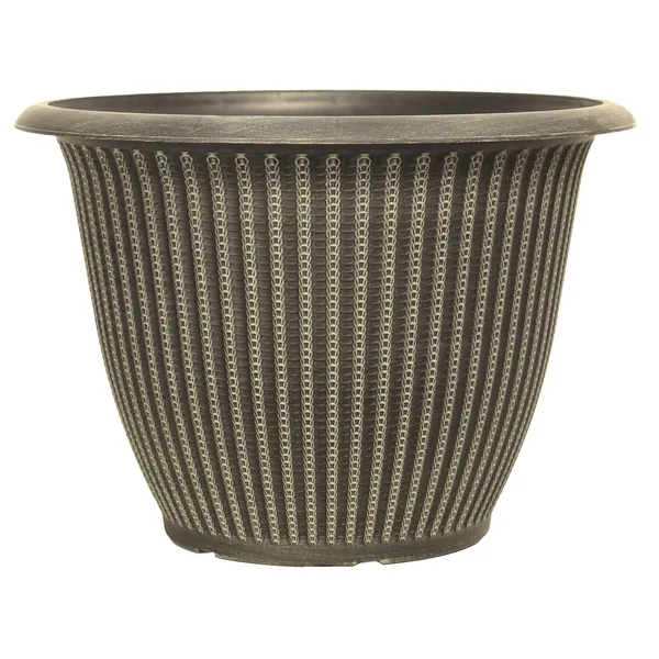 Grower Select 16.00 Piper Planter Brushed Champagne 5.7gal - 16.5in OD x 11.8in H — Case of 40