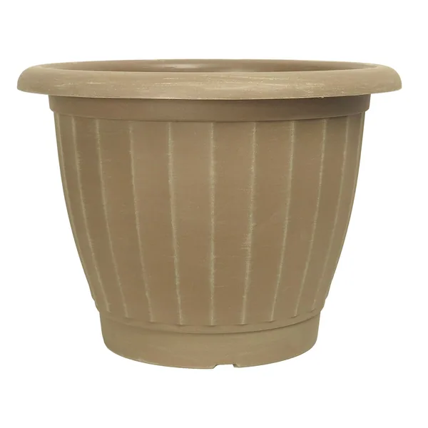Grower Select 17.00 Castella Planter ACP Aged Cappuccino 7gal - 17.3in OD x 12.6in H — Case of 29