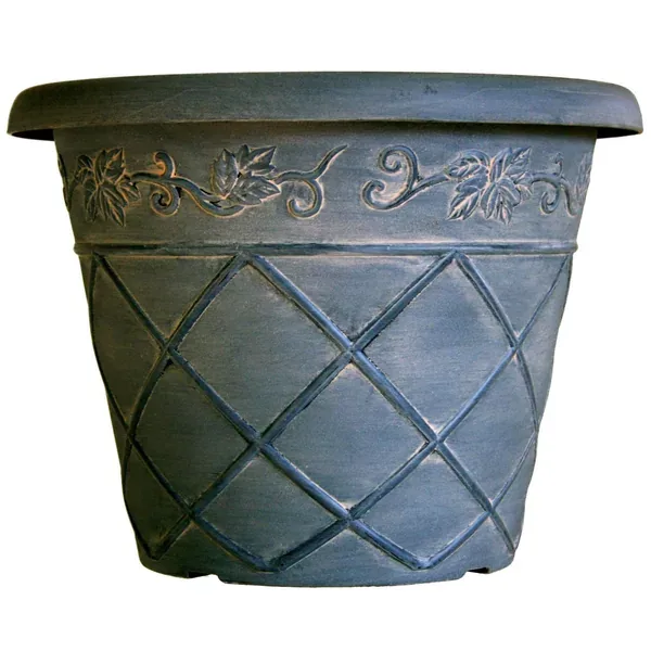 Grower Select 18.00 Lattice Pot Black / Silver 7.45gal — Case of 15 - Image 2
