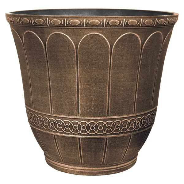 Grower Select 20.00 Scalloped Flare Planter Warm Copper 11.1gal Soil Vol - 20in OD x 16in T (Case of 11)