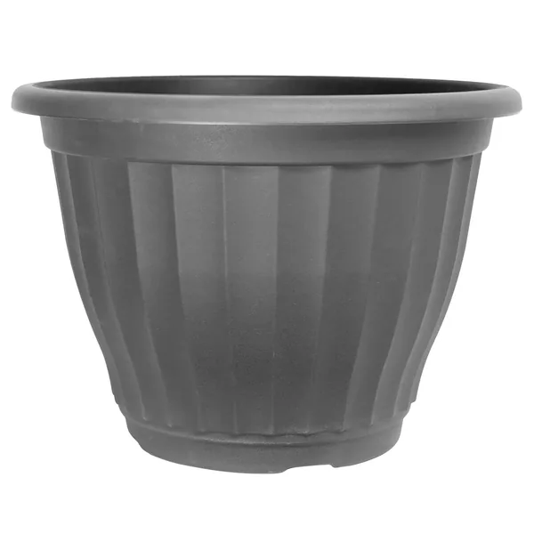 Grower Select 21.00 Castella Planter Aged Black 12.6gal - 21in OD x 15in H — Case of 15