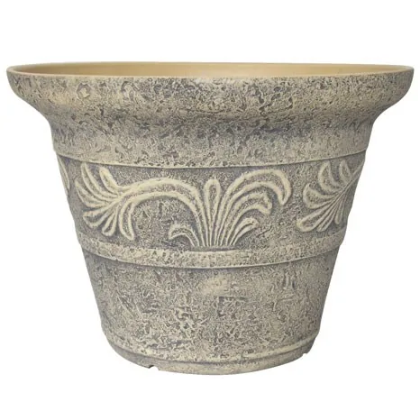 Grower Select Enviroblend 16in Tumbled Scroll Planter Stone (Case of 12)