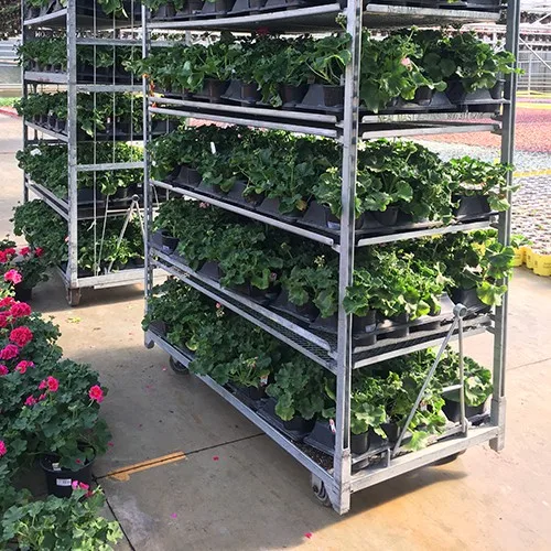 Grower Select GS 22x59 SLIDING SHELF CART SHELF ONLY 21.5" x 54.5": FITS 48-6520 CART - Image 2