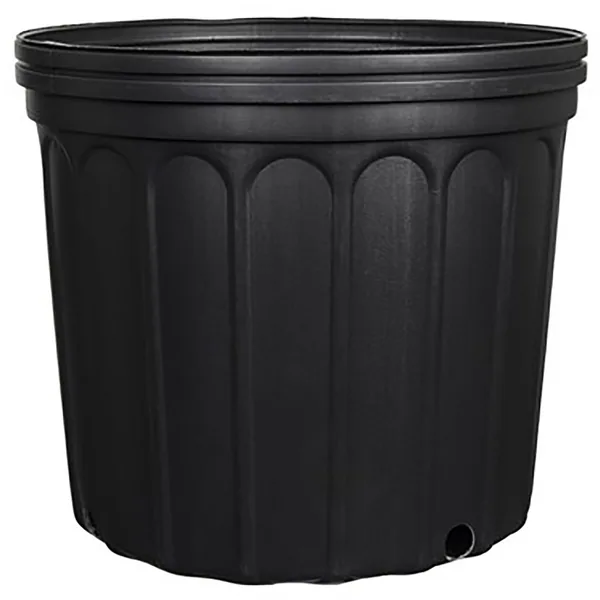 Grower Select True 3 Gallon Nursery Pot, Blow Molded, Black — Case of 35