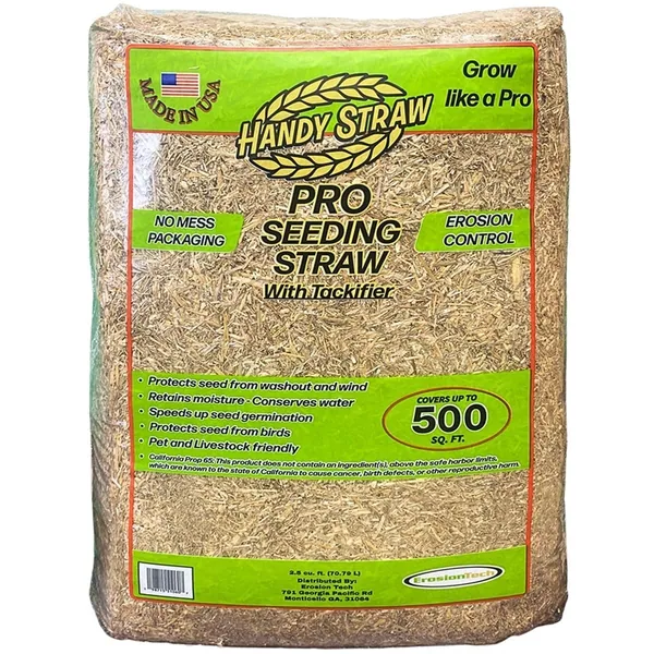 Handy Straw 2.5cf Seeding Straw w/ Tackifier