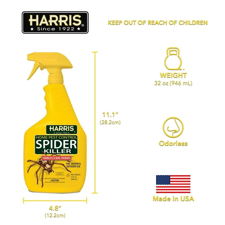 Harris 32oz Spider Killer RTU w/ Trigger Spray - Image 2