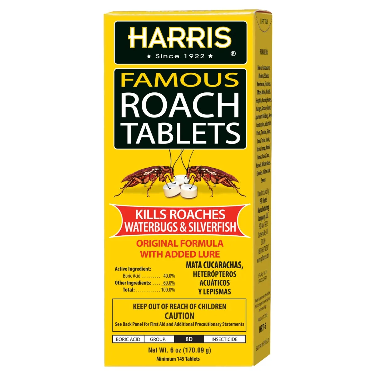Harris 6oz Famous Roach Tablets - Image 2