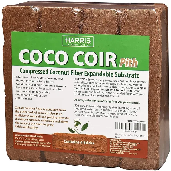 Harris Coco Coir Coconut Fiber Potting Mix