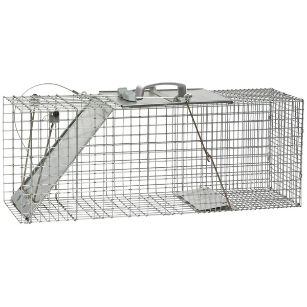 Havahart Large Easy Set Raccoon Cage Trap 32x10.5x12