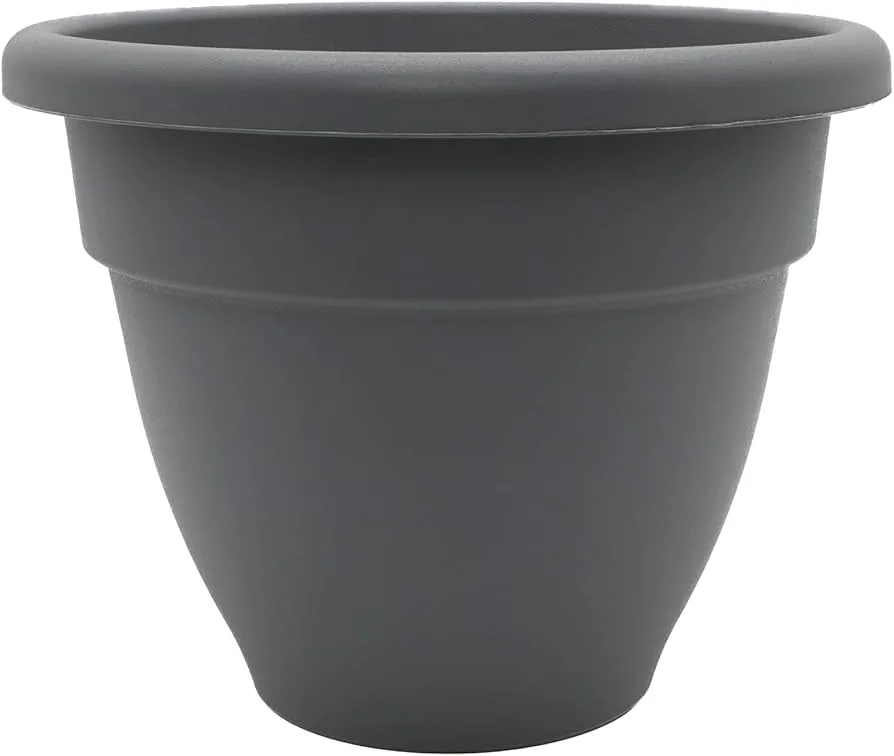 HC 12" Caribbean Planter Warm Gray - Image 2