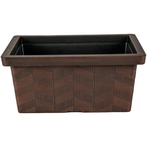 HC 14" Borden Square Garden Box Chestnut