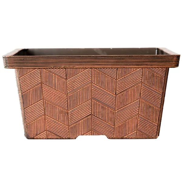 HC 14" Borden Square Garden Box Maple