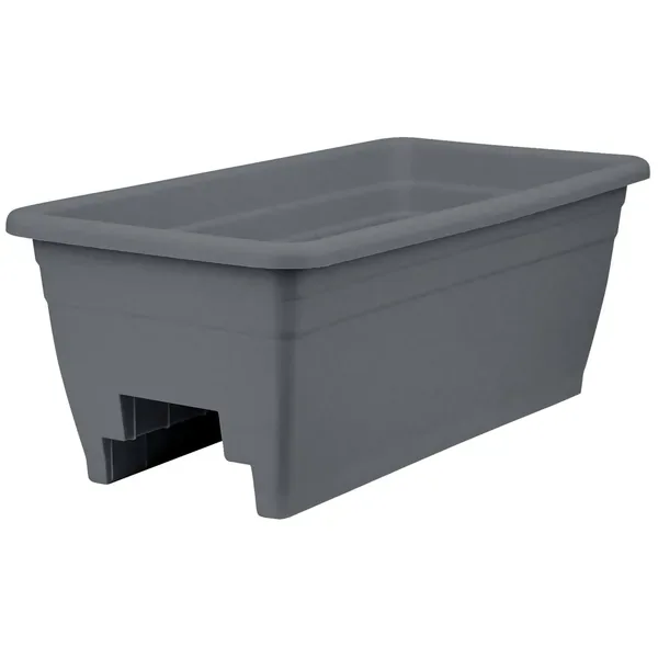 HC 24" Deck Rail Box Warm Gray - Image 2