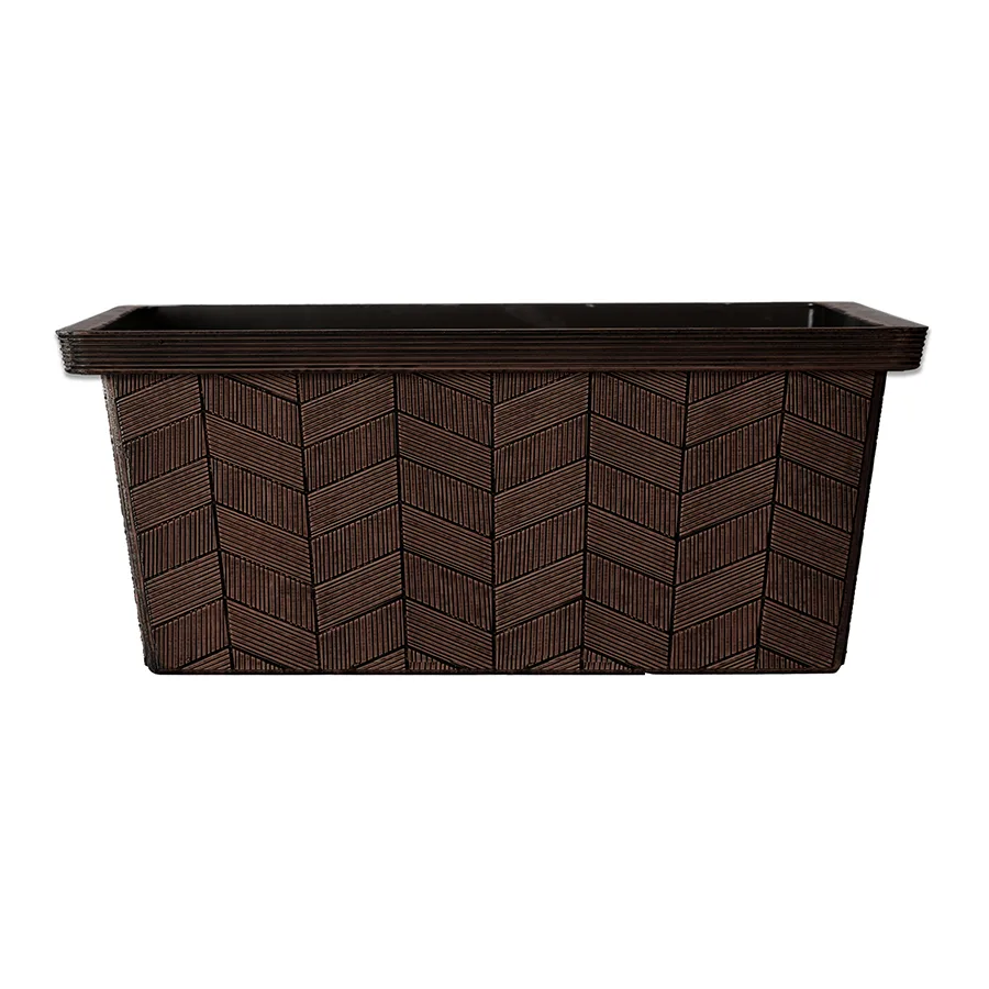HC 27" Borden Deck Box Chestnut - Image 2