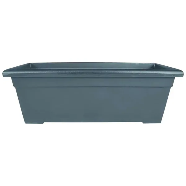 HC 28" Romana Deck Planter Grey - Image 2