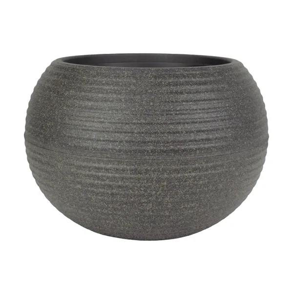 HC Atlas Planter Brown River Rock