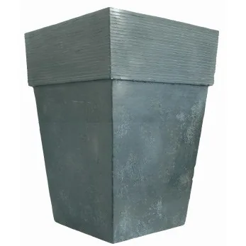HC Avino Square Planter Oxidized Black Listo