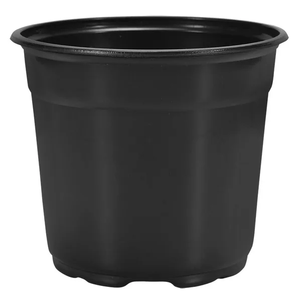 HC Companies DILLEN 15CM ROUND SHORT COEX POT GREEN/BLACK,, 6"x4.25", 1.3qt (Case of 680)