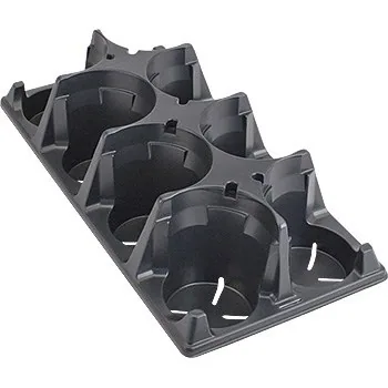 HC Companies DLN CTQ8R TRAY-8 BLK (Case of 50)