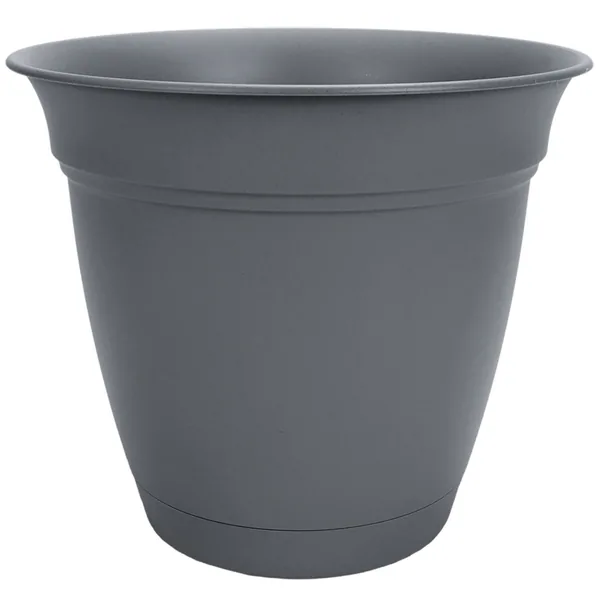HC Eclipse Round Planter Warm Gray