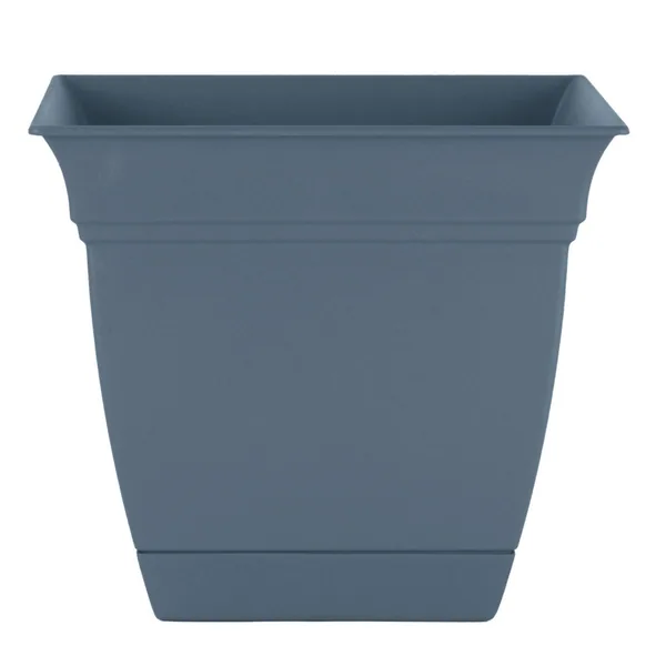HC Eclipse Square Planter Slate Blue
