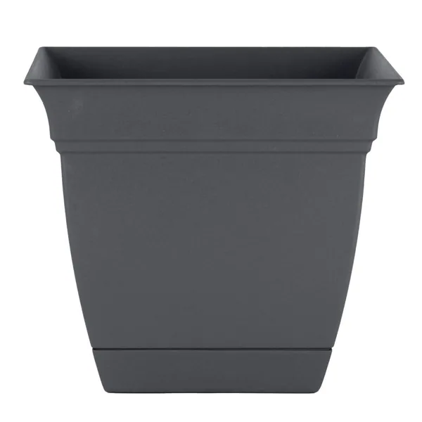 HC Eclipse Square Planter Warm Gray