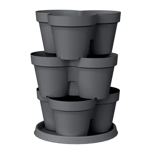 HC Terrace Planter Warm Gray - Image 2