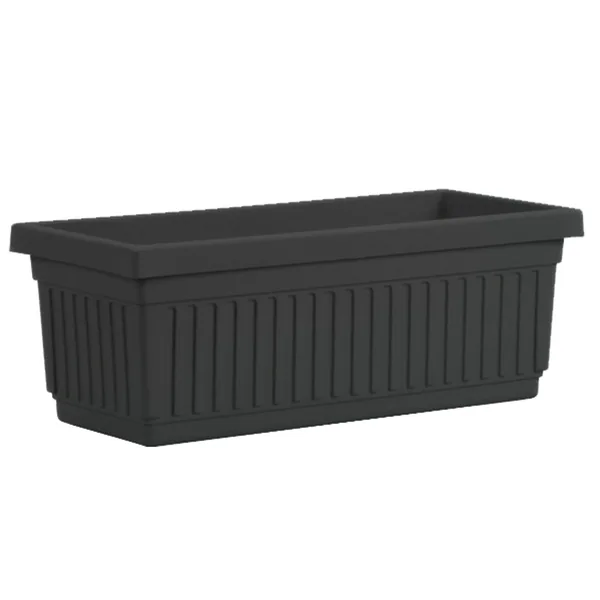 HC Venetian Flower Box Black