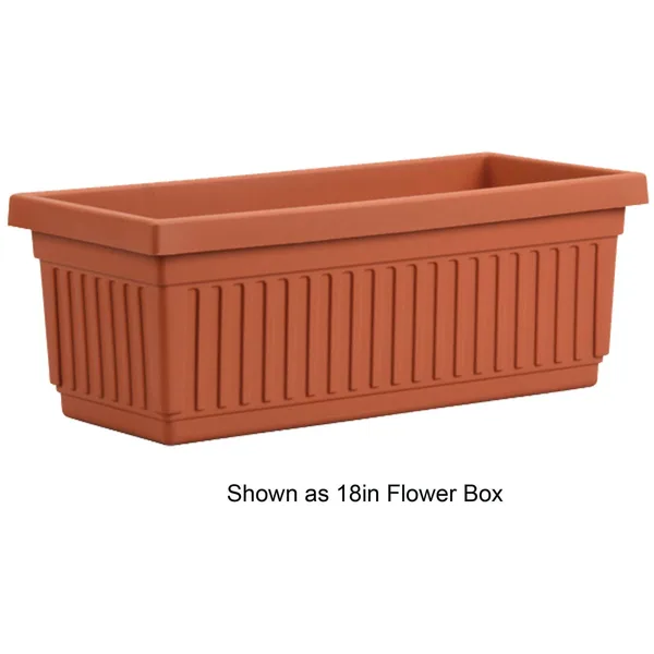 HC Venetian Flower Box Clay Akro Mils
