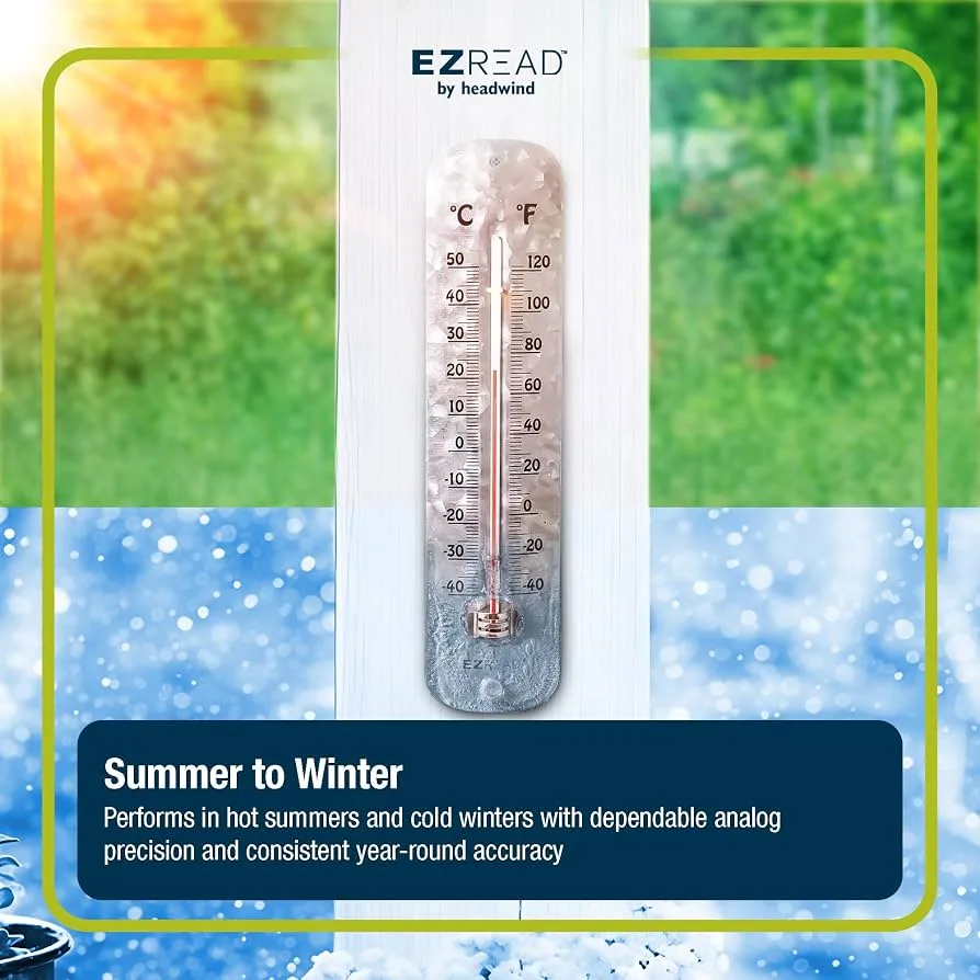Headwind EZ Read Thermometer/ Hygro Vertical - Image 2