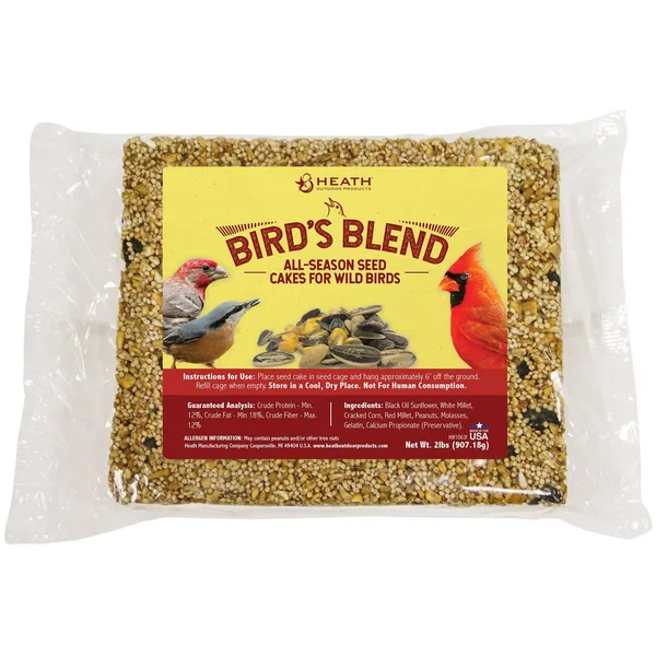 Heath 2 lbs Seed Cake Birds Blend