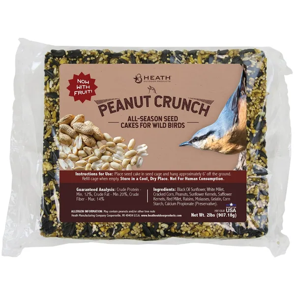 Heath 2 lbs Seed Cake Peanut Crunch