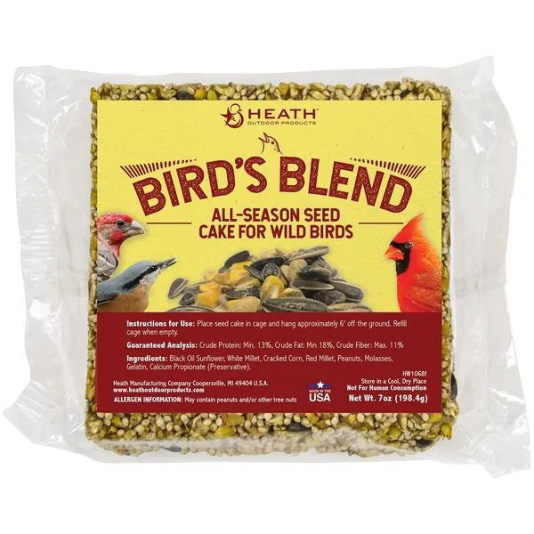 Heath 7oz Seed Cake Birds Blend