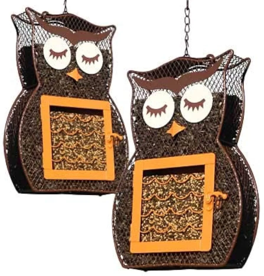 Heath Owl Dual Feeder - Image 2